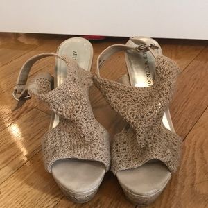 Audrey Brooke wedge sandal